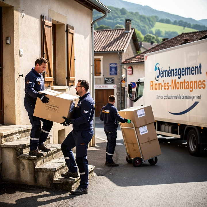 Déménageur Riom Es Montagnes